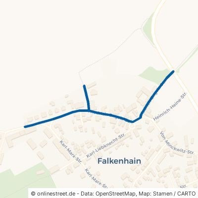 Friedrich-Engels-Straße Meuselwitz Falkenhain 