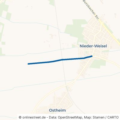 Hoch-Weiseler Weg Butzbach Nieder-Weisel 