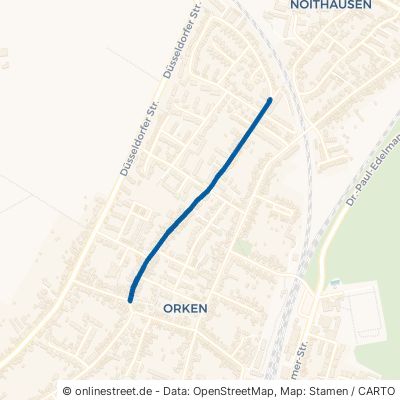 Noithausener Straße Grevenbroich Orken 