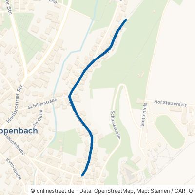 Zeppelinstraße Untergruppenbach 