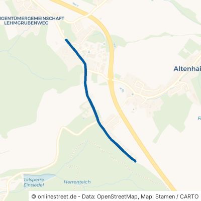 Zschopauer Straße Chemnitz Kleinolbersdorf-Altenhain 