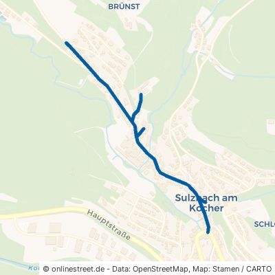 Eisbachstraße Sulzbach-Laufen Sulzbach 