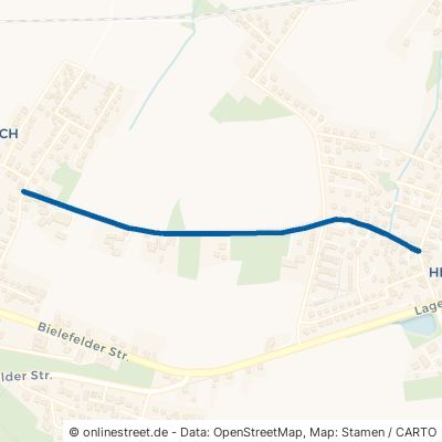 Mackenbrucher Straße Oerlinghausen Helpup 