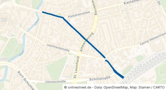 Helmstedter Straße 38102 Braunschweig Östliches Ringgebiet