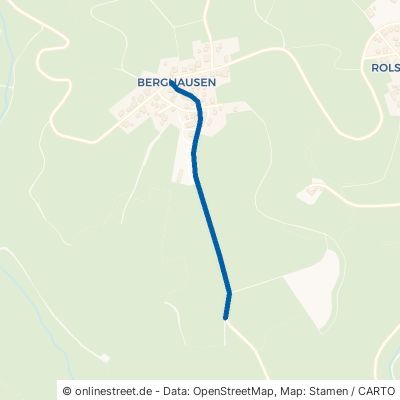 Holpener Kirchweg Morsbach Berghausen 
