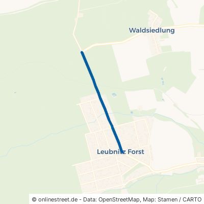 Langenbernsdorfer Straße Werdau Leubnitz Forst 