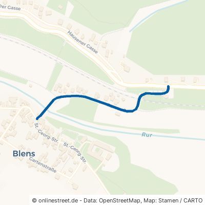 Rurstraße Heimbach Blens 