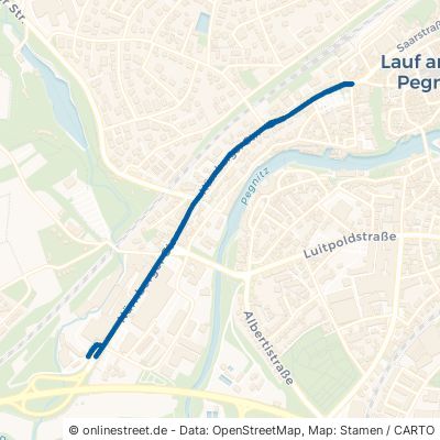 Nürnberger Straße Lauf an der Pegnitz Lauf 