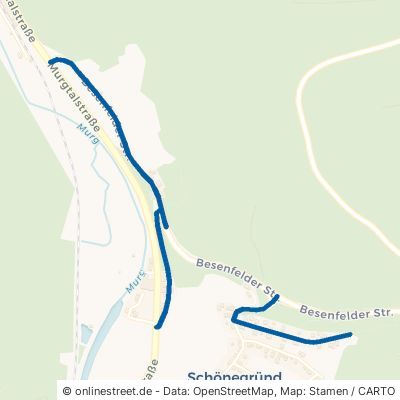 Besenfelder Straße Baiersbronn Röt 