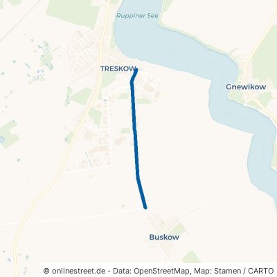Buskower Weg Neuruppin Treskow 