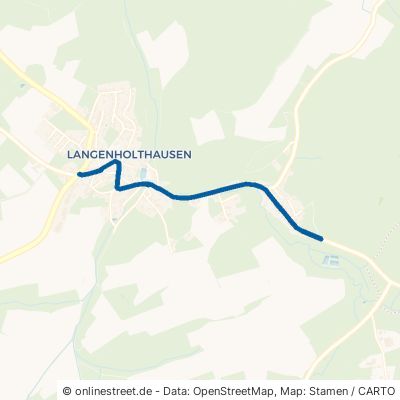 Sunderner Straße Balve Langenholthausen 