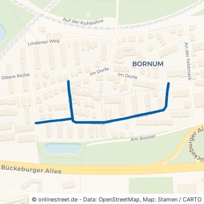Hudeplan Hannover Bornum 