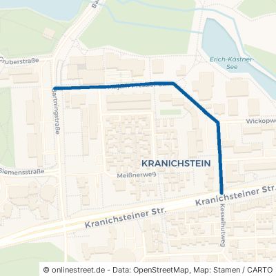 Grundstraße Darmstadt Kranichstein 