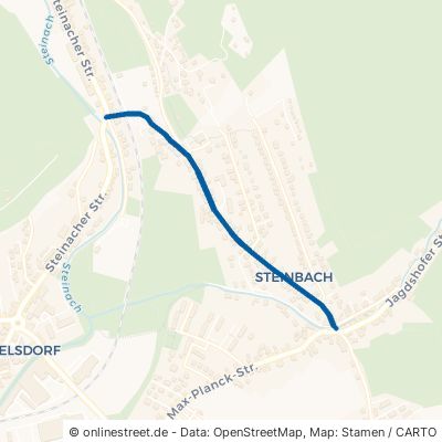 Friedensstraße Sonneberg Steinbach 