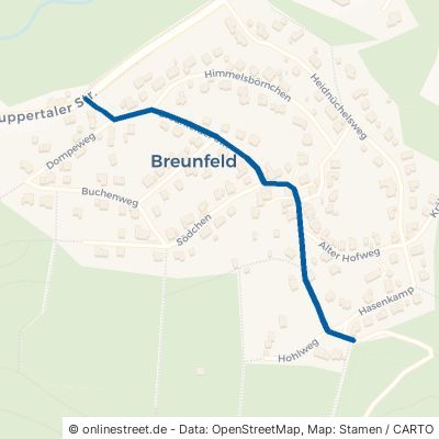 Breunfelder Straße Nümbrecht Breunfeld 