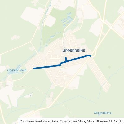 Dalbker Straße Oerlinghausen Lipperreihe 
