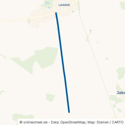 Schienenweg Putlitz Laaske 