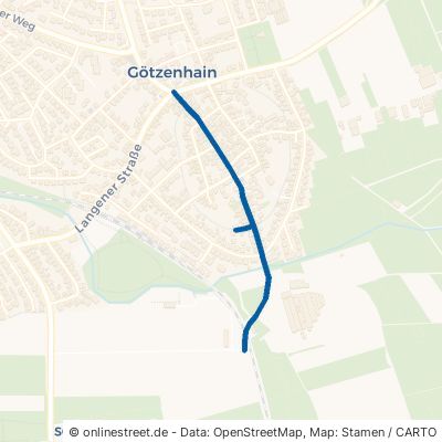 Rheinstraße Dreieich Götzenhain 