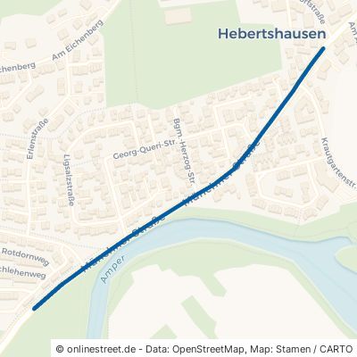Münchner Straße Hebertshausen Deutenhofen 