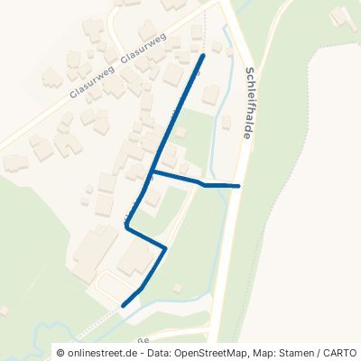 Klosterweg Ellwangen Schleifhäusle 