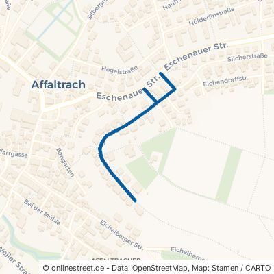 Dorfbergstraße Obersulm Affaltrach 