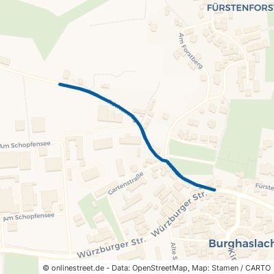 Röthenweg Burghaslach Fürstenforst 