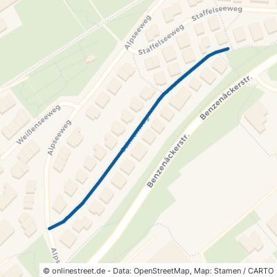 Stirnenweg Stuttgart Hofen 