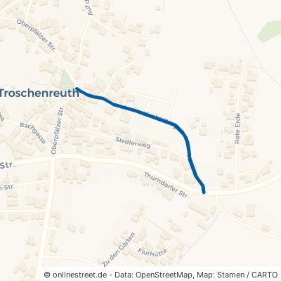 Kirchenweg Pegnitz Troschenreuth 