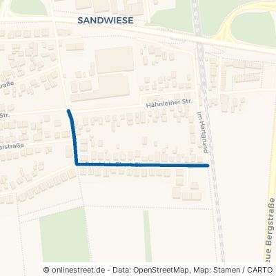 Friedrich-Ebert-Straße Alsbach-Hähnlein Sandwiese 