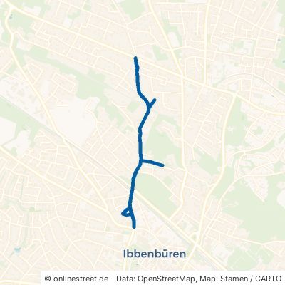 Nordstraße Ibbenbüren Stadt 