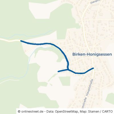 Eisenhardtstraße Birken-Honigsessen Bruchen 
