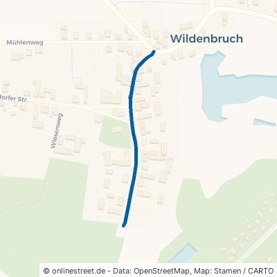 Dorfstraße Michendorf Wildenbruch 