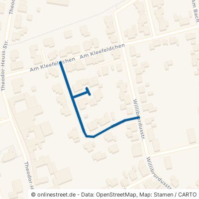 Pfarrer-Müllejans-Straße Bedburg Kirdorf 