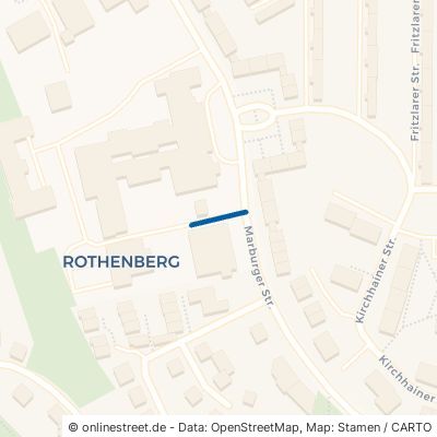 Zufahrt Rettungsdienst Kassel Rothenditmold 