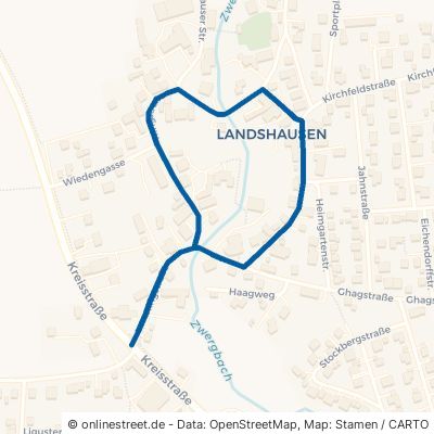 Ringstraße Syrgenstein Landshausen 