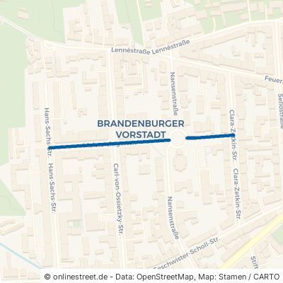 Meistersingerstraße Potsdam Brandenburger Vorstadt 
