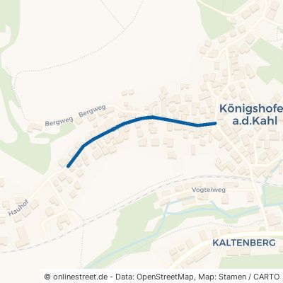 Böhmerlandstraße Mömbris Königshofen 