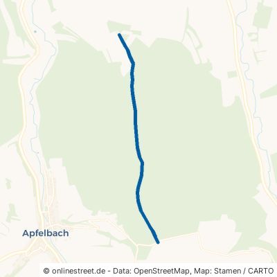 Sauhofsweg Bad Mergentheim Apfelbach 