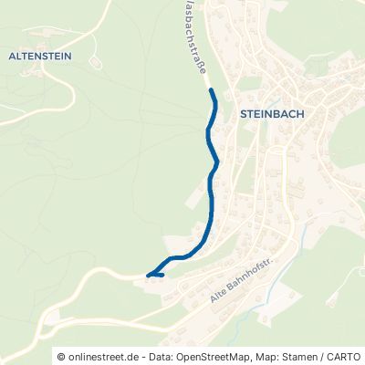 Ruhlaer Straße Bad Liebenstein Steinbach 