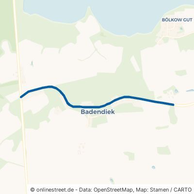Bölkower Straße 18276 Gutow Badendiek 