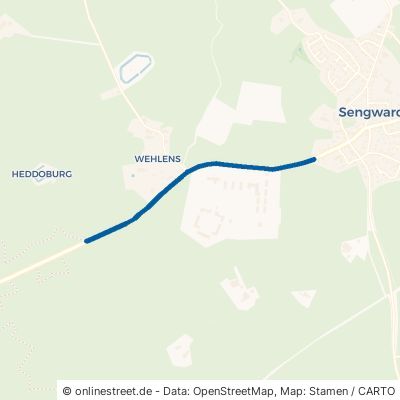 Jeversche Landstraße Wilhelmshaven Sengwarden 