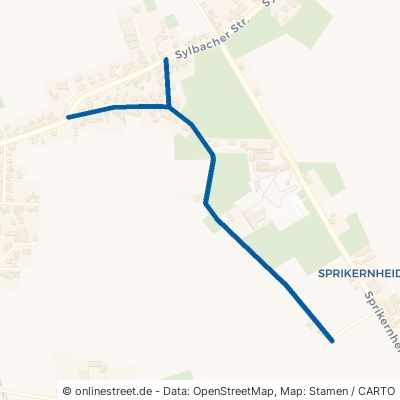 Lambrachtweg Lage Waddenhausen 