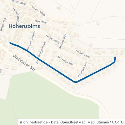 Waldstraße 35644 Hohenahr Hohensolms 