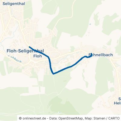Gartenstraße Floh-Seligenthal Schnellbach 
