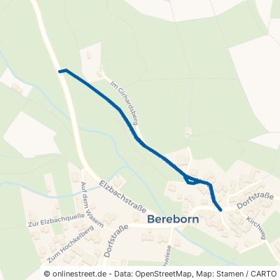 Alte Straße Bereborn 