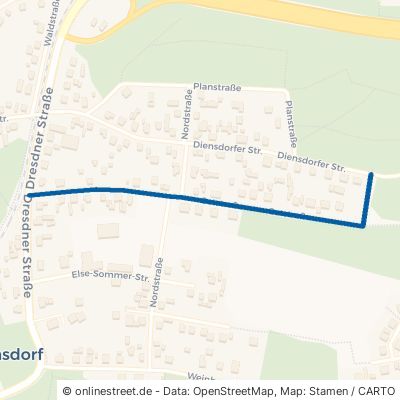 Oststraße Ottendorf-Okrilla Hermsdorf 