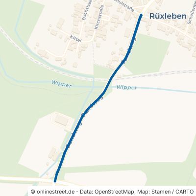 Sandweg Kleinfurra Rüxleben 