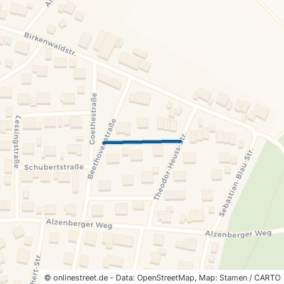 Johannes-Kepler-Straße Landkreis Calw Altburg 