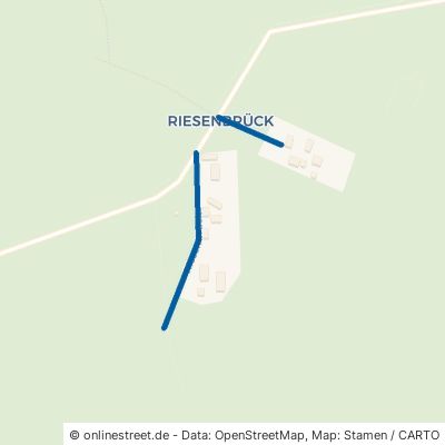 Riesenbrück 17309 Viereck Riesenbrück 