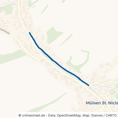 Mühlenstraße Mülsen Mülsen St Niclas 